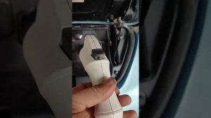 Встроил за бампер зарядное устройство Ниссан лиф