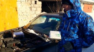 ДМРВ(Расходомер) от ВОЛГИ(ГАЗ) ИВКШ. 407282.000-01 ИМПУЛЬС АРЗАМАСС В BMW Е34. ОРИГИНАЛ СТОИТ 60К.