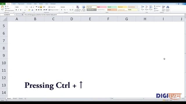#Excel Tips & Tricks | How to get to the last cell in Excel Spreadsheet