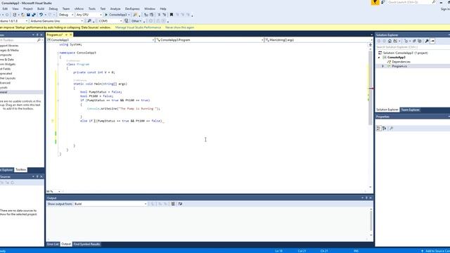 Visual Studio C#  Logical Operator