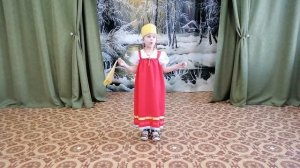 Русская народная песня "Я на печке молотила"