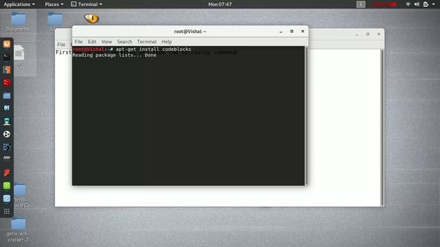 How to install c compiler (Codeblocks) on Kali-linux. смотреть онлайн
