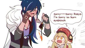 [Genshin Impact #8] Кейя и Дилюк [SilverTatsu] - Rus Comics Dub