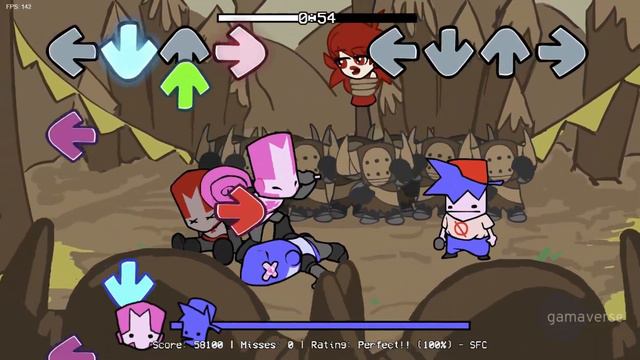 FNF x Castle Crashers: Crashing смотреть онлайн