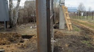 Забор из металла,профтруба и профлист.