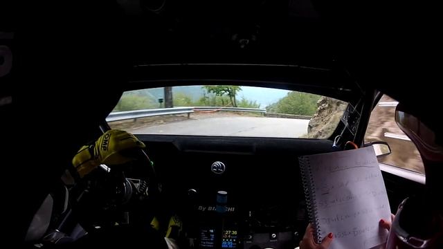 RALLY VESUBIE 2022 || CORTESE - JAMES ||SKODA FABIA RALLY 5 - SS 06 смотреть онлайн