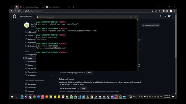 Descarga git y crea tu primer repositorio en gitHub | devTools смотреть онлайн