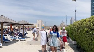 В ОАЭ с детьми | Пляж в Аджмане