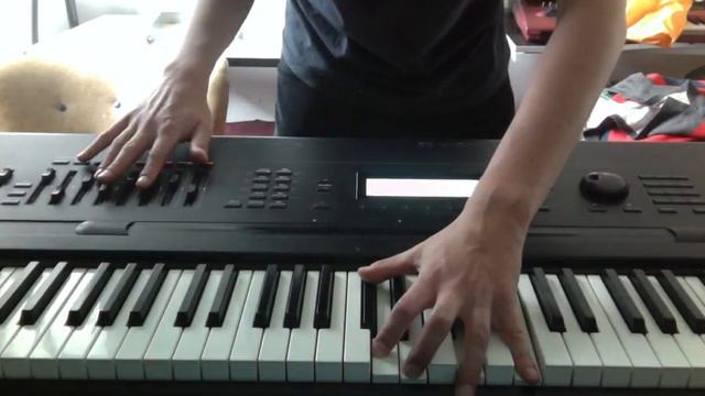 ilaria Atonalli plays her composition "demonstrating the k2500s organ sounds for you in peru" смотреть онлайн