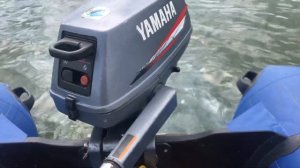 Как заводится Yamaha 3. Мотор 91 года.