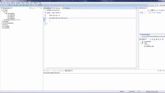 les modificateurs en java (abstract, final et static) смотреть онлайн