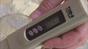 Тест для воды TDS  meter (hold)  и привет" доброжелателям "