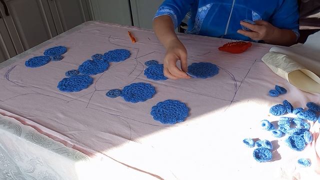 Как связать жакет "Цветочная поляна" часть 1. Как связать жилет из остатков пряжи часть 1 смотреть онлайн