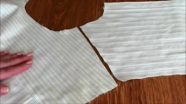 DIY: ПОШИВ МУЖСКОЙ РУБАШКИ. Часть 3/7: Обработка плечевых, боковых швов и низа рубашки. смотреть онлайн