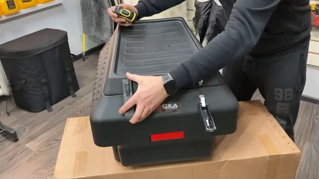 Кофр для снегохода GKA №1, видеообзор смотреть онлайн