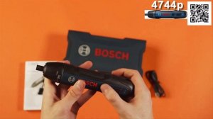 Отвертка аккумуляторная Bosch GO 2, 06019H2100, синий.