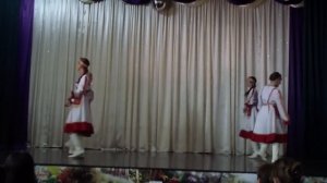 Красивый чувашский танец