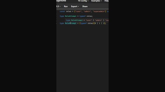 Как выделить тип из массива | Советы TypeScript #frontend #javascript #react #typescript