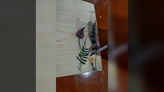 Декупаж по дереву