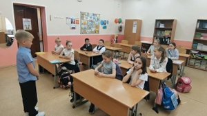 Сценка к Дню учителя. 3 класс