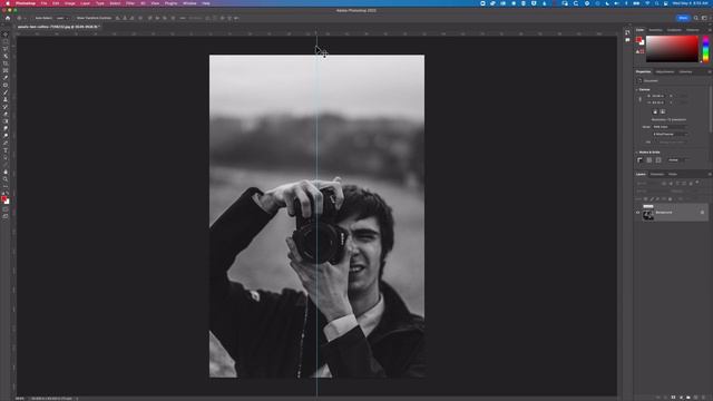 Add & Remove Blue Guides in Adobe Photoshop [QUICK TIP] смотреть онлайн