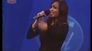 Malaysian Idol Season 1 (2004)_Farah sang “I’ll never love this way again” by Dionne Warwick