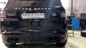 Range Rover Sport L494 2015 года  Дооснащение недостающими опциями. (720p)