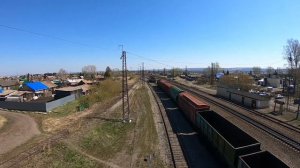 Вылазка на транссиб. Ст. Камарчага, Красноярский край