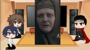 ?Реакция персонажей из манги"МСЧЯПДК"на Дарью Салтыкову ?