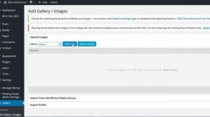 Adding Photos to your WordPress Photo Gallery