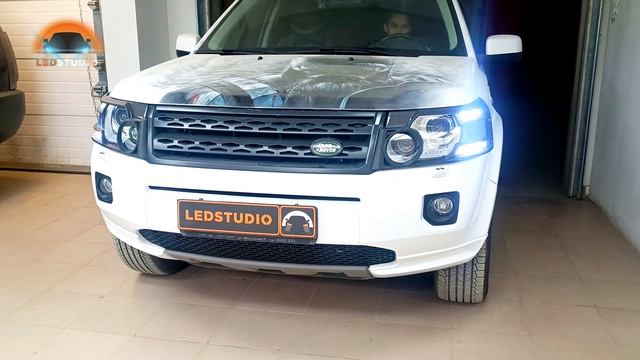 Land Rover Freelander модернизация фар