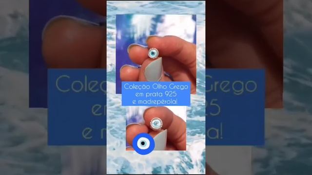 Brinco Coleção Olho Grego #shorts #prata925 #joia #brinco #olhogrego #amuletos #acessoriosfemininos смотреть онлайн