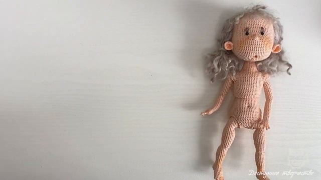 Материалы для создания куклы Тоси с подвижным телом. смотреть онлайн