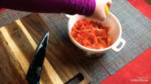 Самый быстрый салат за 3 минуты ,из имбиря и помидора .#быстрыйсалат#экономеда#готовимвместе#москва