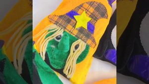 Мешок для конфет на Хэллоуин