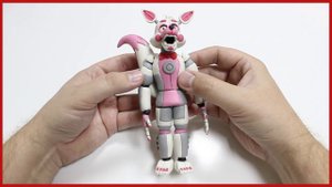 Фантайм Фокси из пластилина. Funtime Foxy Tutorial Plasticine.
