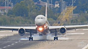 Ту-204 три ювелирные посадки в Сочи.