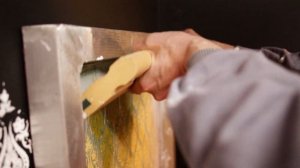 Шелкография на стене. Обновляем домашнюю мини-студию