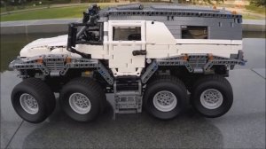 Lepin 23011 Lego Technic MOC-5360 Avtoros Shaman 8×8 sẽ hoạt động như thế nào?