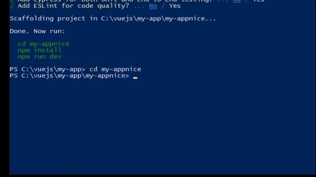 VueJS Install- Create New Project- Visual Studio Code| Jon Brayden Codes