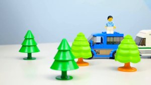 ЛЕГО БЭТМЕН и БЭТМОБИЛЬ 70905 против Мэн Бэта и близняшек Кабуки + LEGO CITY 60151 Грузовик