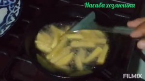 КАРТОШКА ФРИ ТАЙЕРЛАШ, ОСОН УСУЛИ... КАРТОШКА ФРИ//ПРОСТО И БЫСТРО 👍