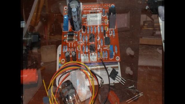 Лабораторный блок питания. смотреть онлайн