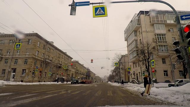 Санкт-Петербург 2022. Зима. Улица Савушкина. Метро Черная речка.