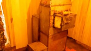 Обкладываем железную печь кирпичом ~ принцип конвекции