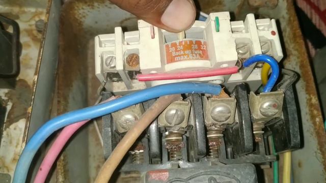 How to Change Relay Of Starter. DOL सटरटर स कतन HP तक मटर चल सकत हDOLStarter Amp Capacit