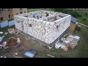 Монтаж стен на дом из газобетона ?? Цена ?!