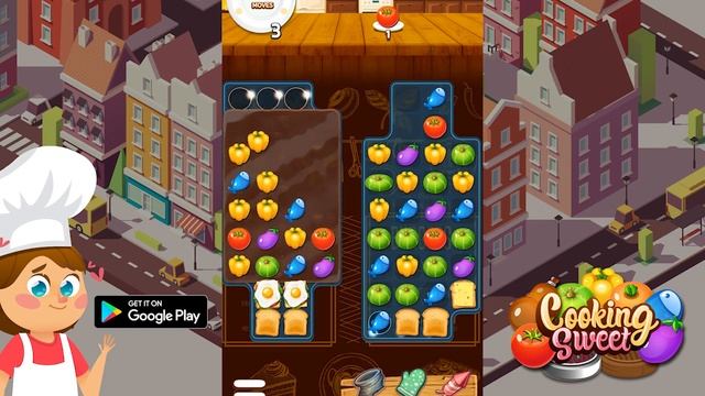 ?Cooking Sweet - food? match 3 puzzle game