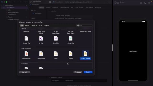 SwiftUI: Brief About Navigation View, Tab View & Launch Screen | Create LaunchScreen in Xcode 13