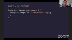 Writing even more CSS with Accessibility in Mind / Manuel Matuzović #id24 2020